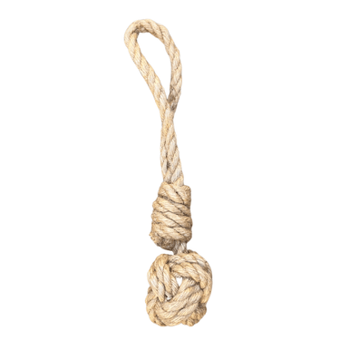 hemp rope dog tug toy - Apollo's Corner